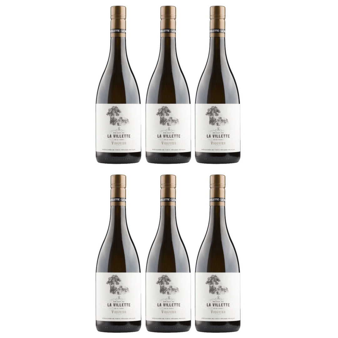 Maison de La Villette Viognier VdF Weisswein Weiss trocken Frankreich (6 x 0,75l) - Versanel - Wein