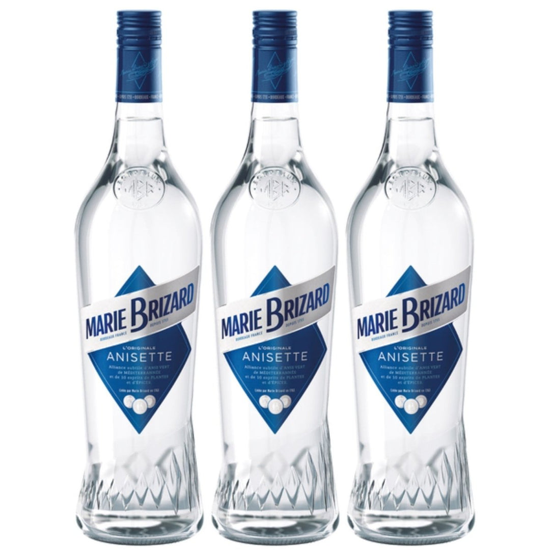 Marie Brizard Liqueur Anisette I Premium Anis Likör (3 x 0,7l) - Versanel - 