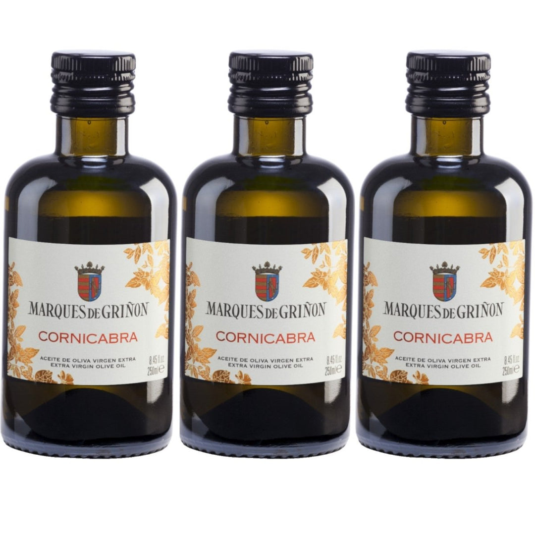 Marques de Grinon Cornicabra Aceite de Oliva Virgen Extra Spanien (3 x 250ml) - Versanel - 