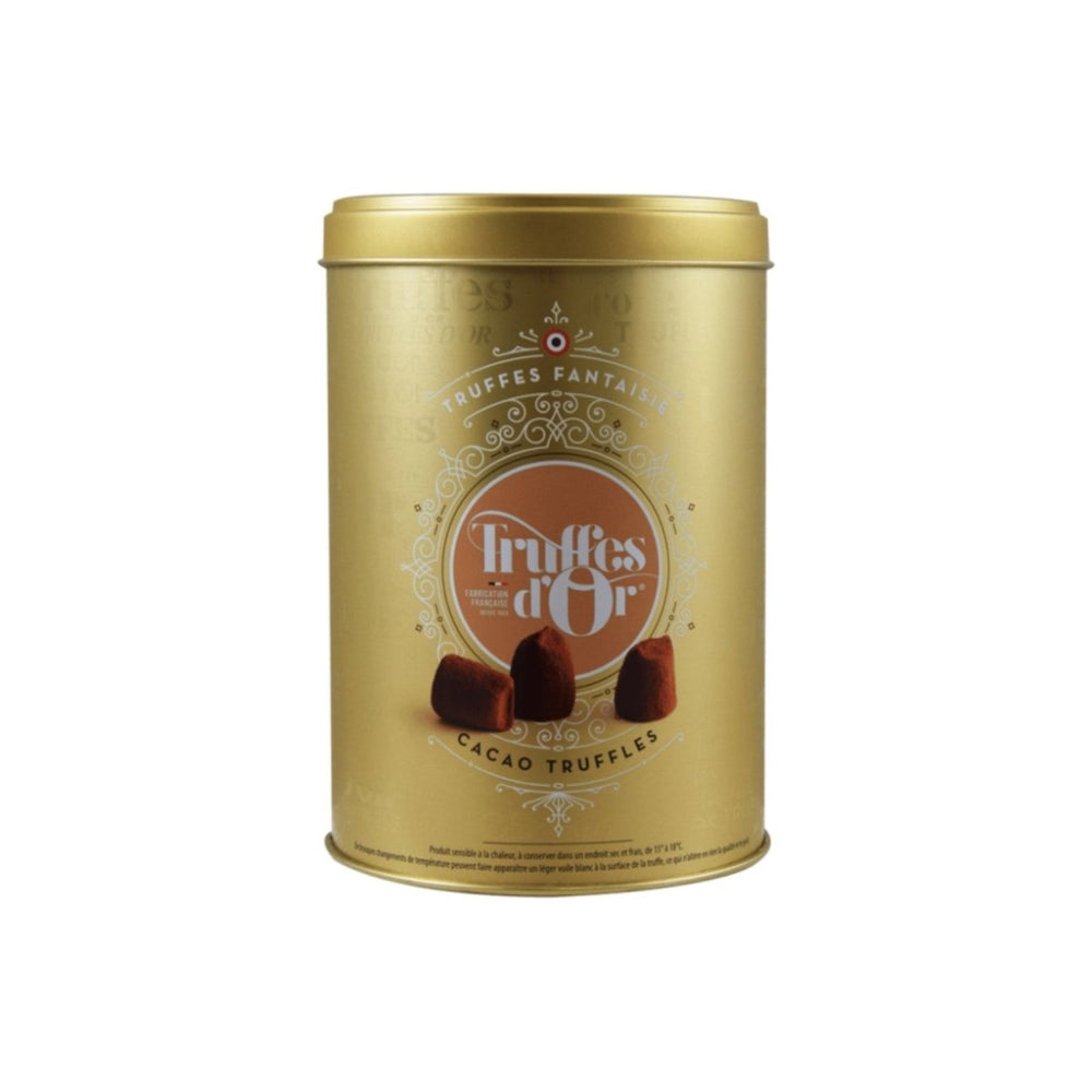 Mathez Truffes d'Or Schokoladentrüffel bestäubt mit Kakaopulver Edition Gold Frankreich (3 x 500g) - Versanel - 