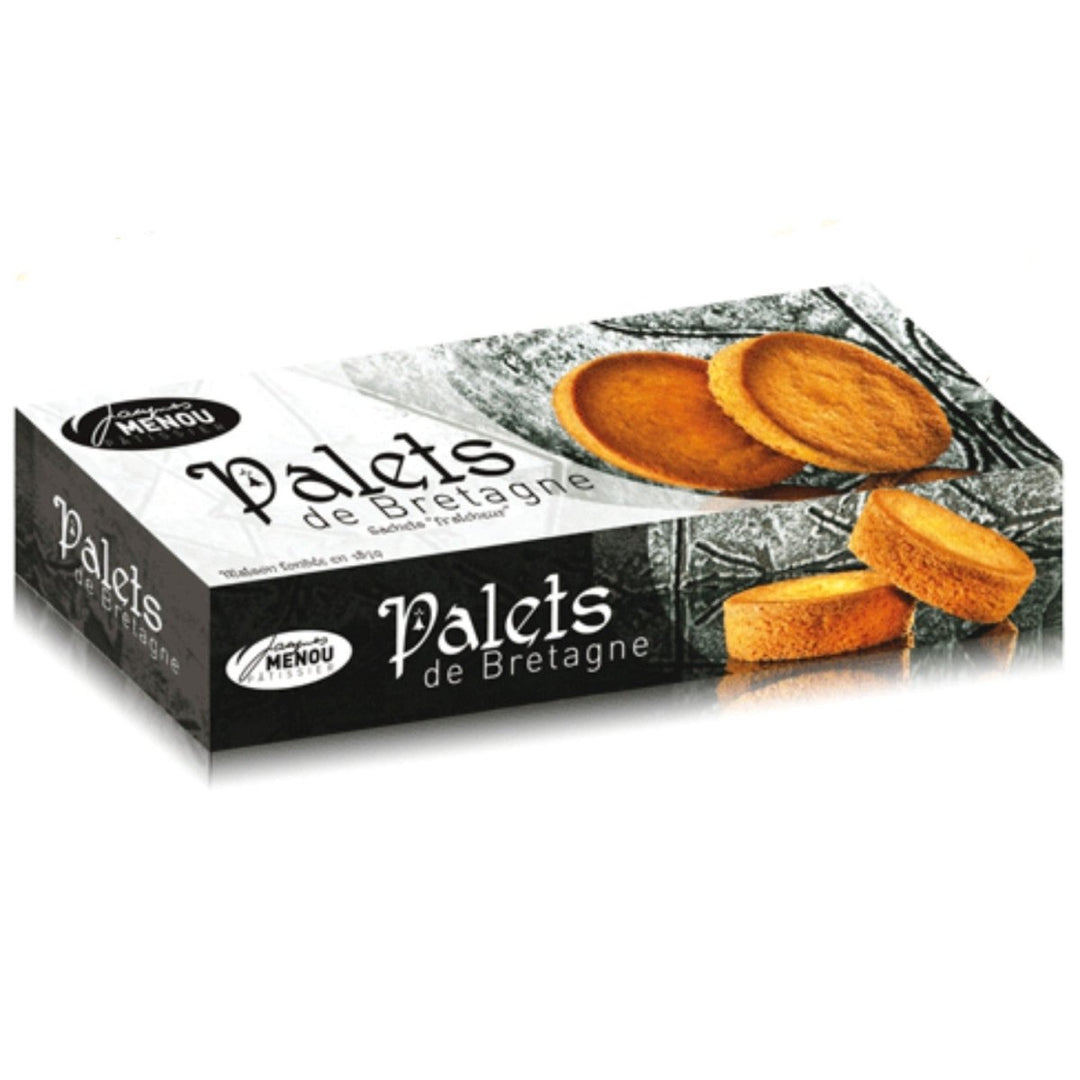 MENOU Palets de Bretagne dicke Butterpalets Süssgebäck Frankreich (6 x 120g) - Versanel - 