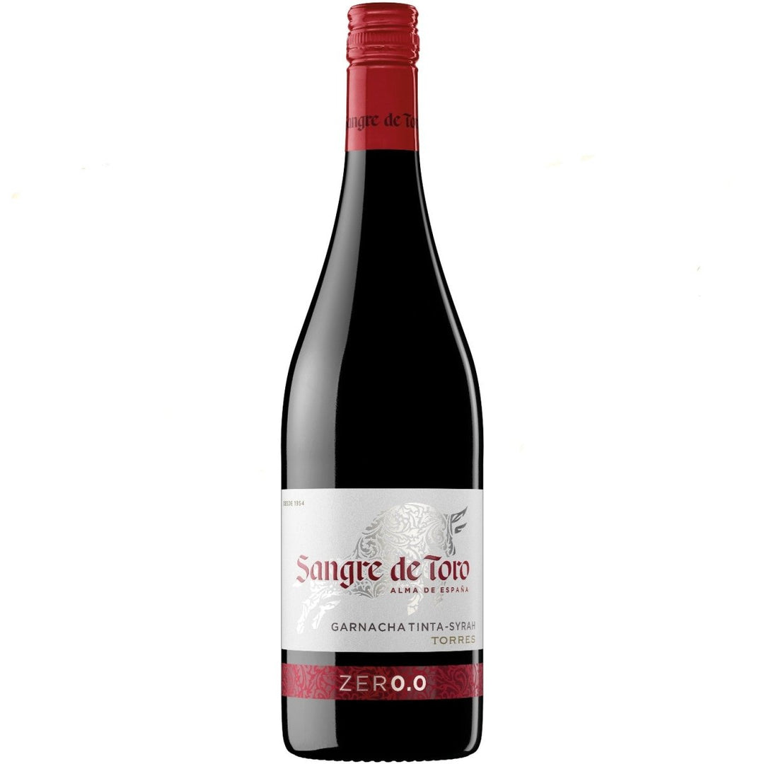 Miguel Torres Sangre de Toro Tinto 0.0 Rotwein alkoholfrei Wein trocken vegan Spanien (6 x 0,75l) - Versanel - Wein