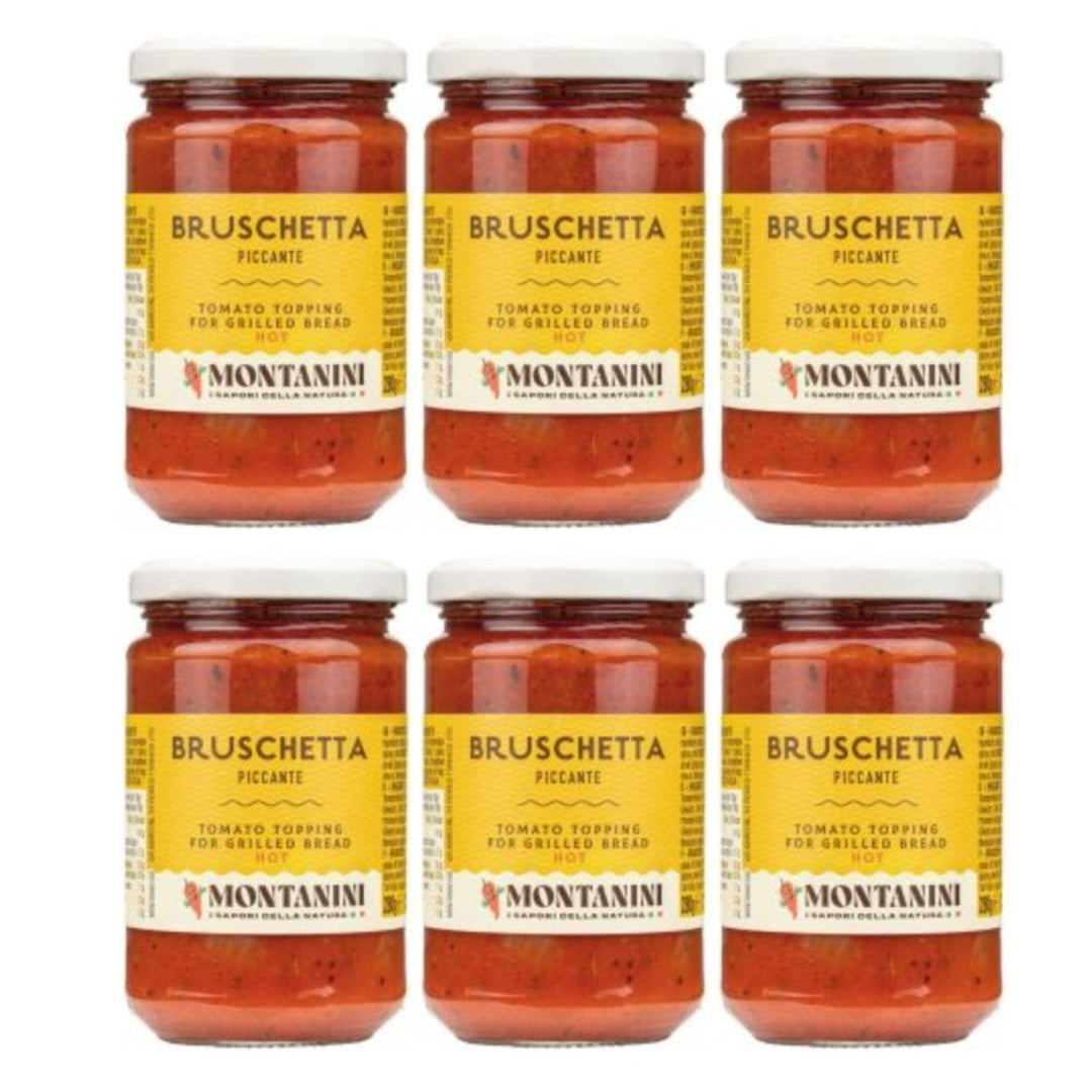 Montanini Bruschetta pikant scharf in Olivenöl Italien (6 x 280g) - Versanel - 