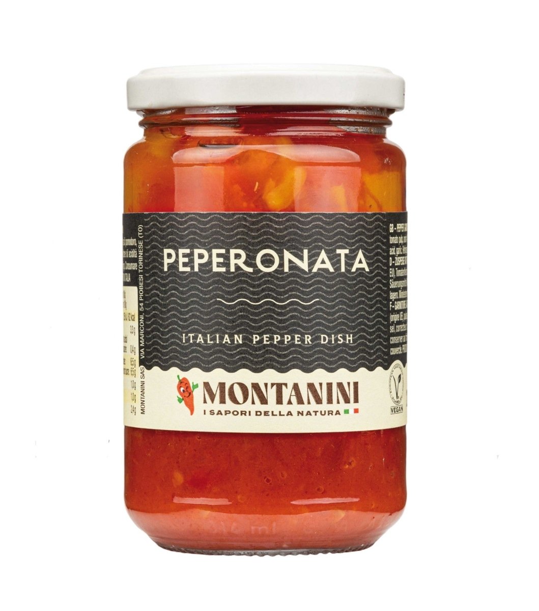 Montanini Peperonata geschmorte Paprika Italien (1 x 280g) - Versanel - 