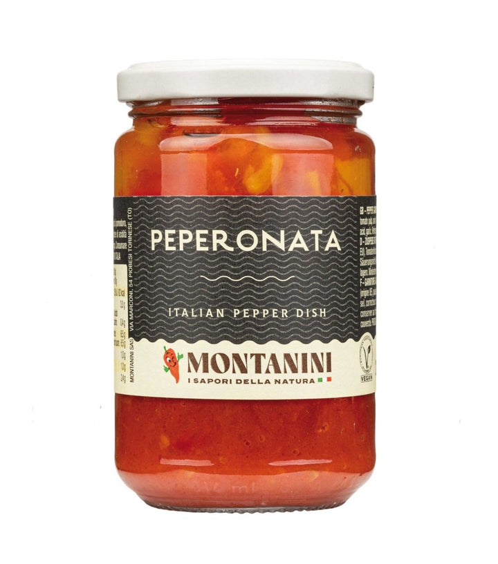 Montanini Peperonata geschmorte Paprika Italien (3 x 280g) - Versanel - 