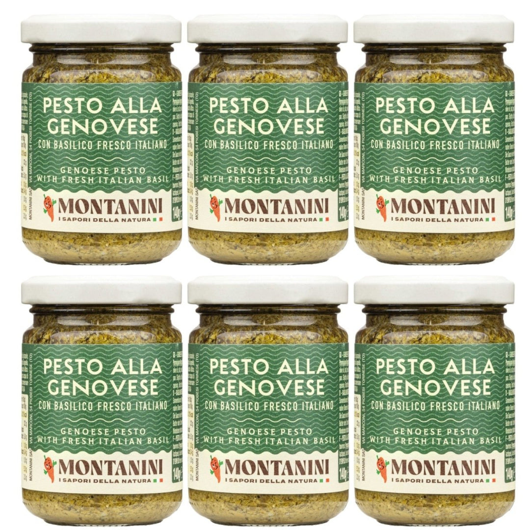 Montanini Pesto alla Genovese Italien (6 x 140g) - Versanel - 