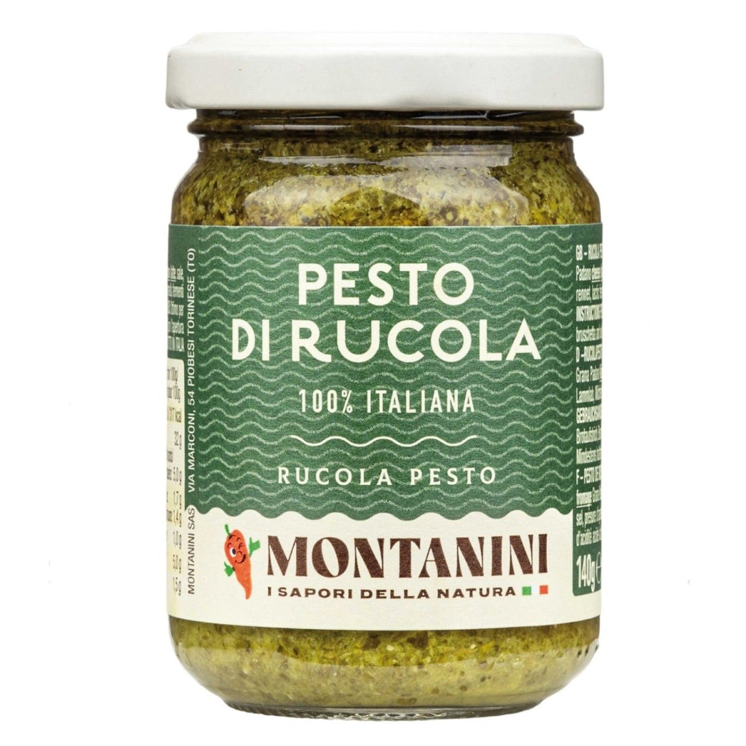 Montanini Pesto di Rucola Pesto mit Rucola Italien (6 x 140g) - Versanel - 