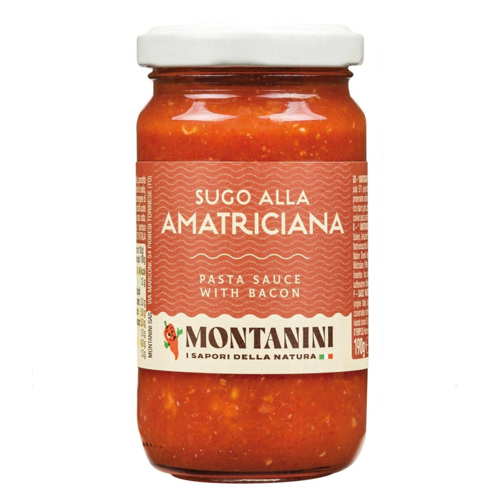 Montanini Sugo alla Amatriciana Tomatensauce all'Amatriciana Italien (3 x 190g) - Versanel - 