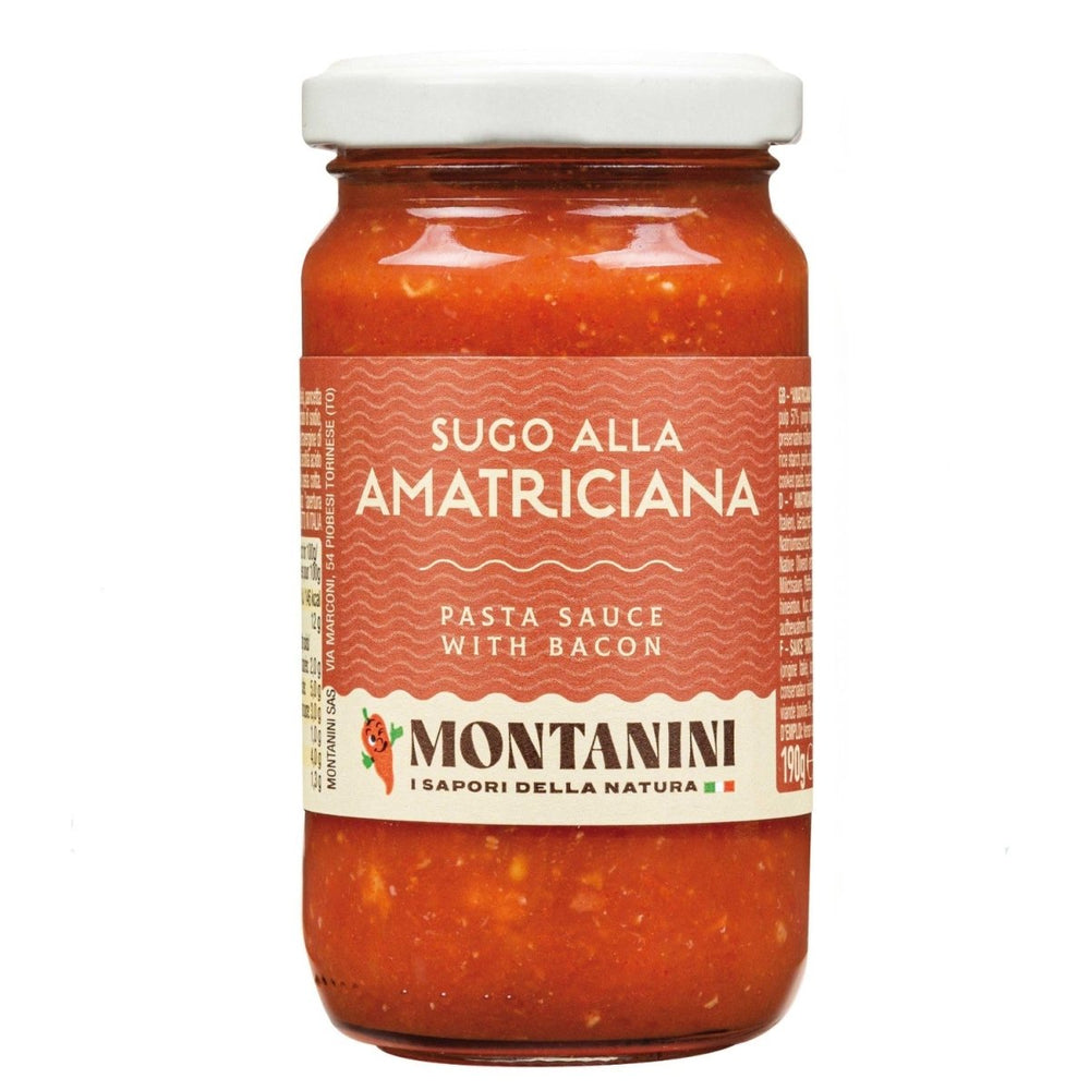 Montanini Sugo alla Amatriciana Tomatensauce all'Amatriciana Italien (6 x 190g) - Versanel - 