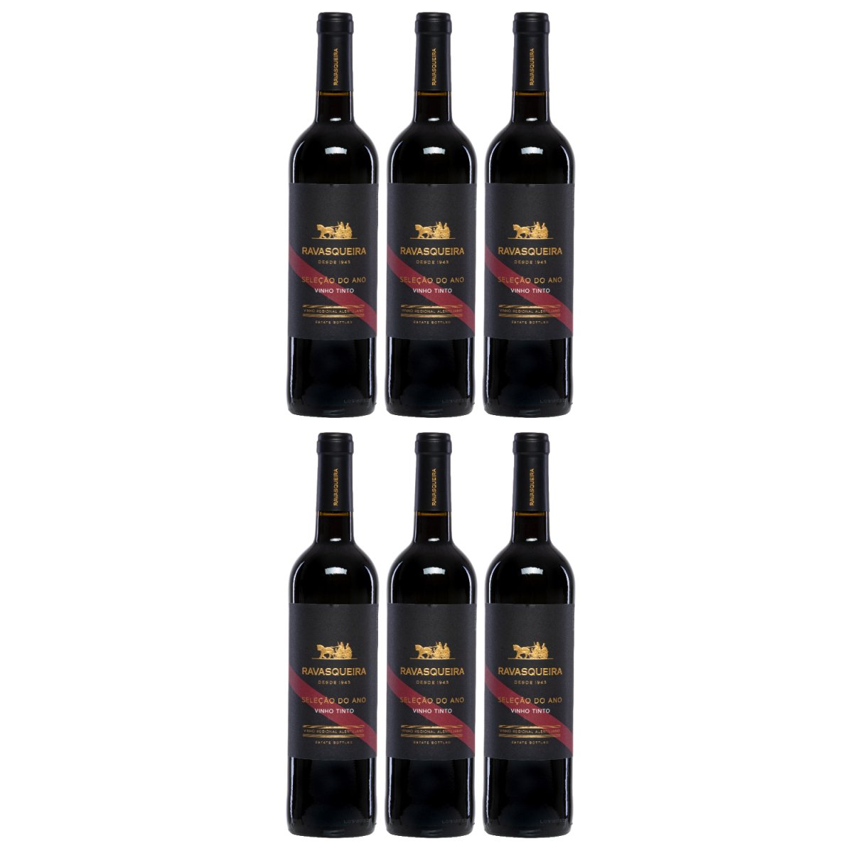 Monte da Ravasqueira Seleção do Ano Tinto Rotwein Wein trocken Portugal (6 x 0,75l) - Versanel - 