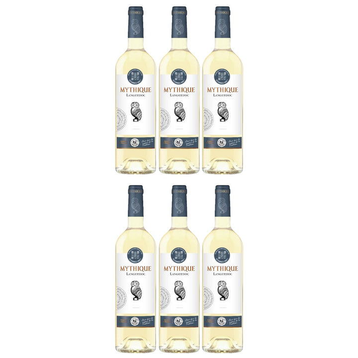 Mythique Languedoc Blanc Weißwein Wein Trocken Languedoc Frankreich (6 x 0,75l) - Versanel - Wein