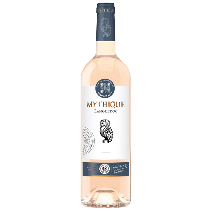 Mythique Languedoc Rosé Roséwein Wein Trocken Languedoc Frankreich (12 x 0,75l) - Versanel - Wein