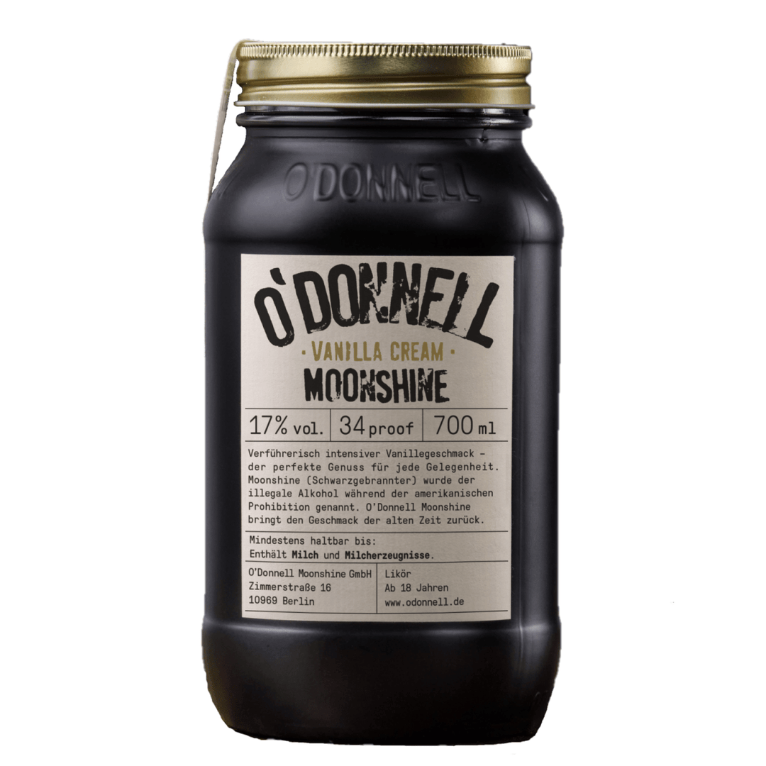 O'Donnell Moonshine Vanillla Cream Likör Deutschland (1 x 0,7l) - Versanel - Spirituose