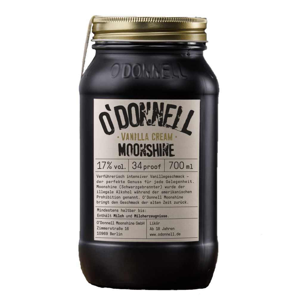 O'Donnell Moonshine Vanillla Cream Likör Deutschland (3 x 0,7l) - Versanel - Spirituose