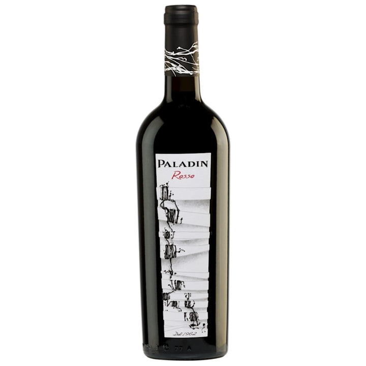 Paladin Paladin Rosso Halbtrocken Rotwein Vegan Italien (6 x 0,75 l) - Versanel - 