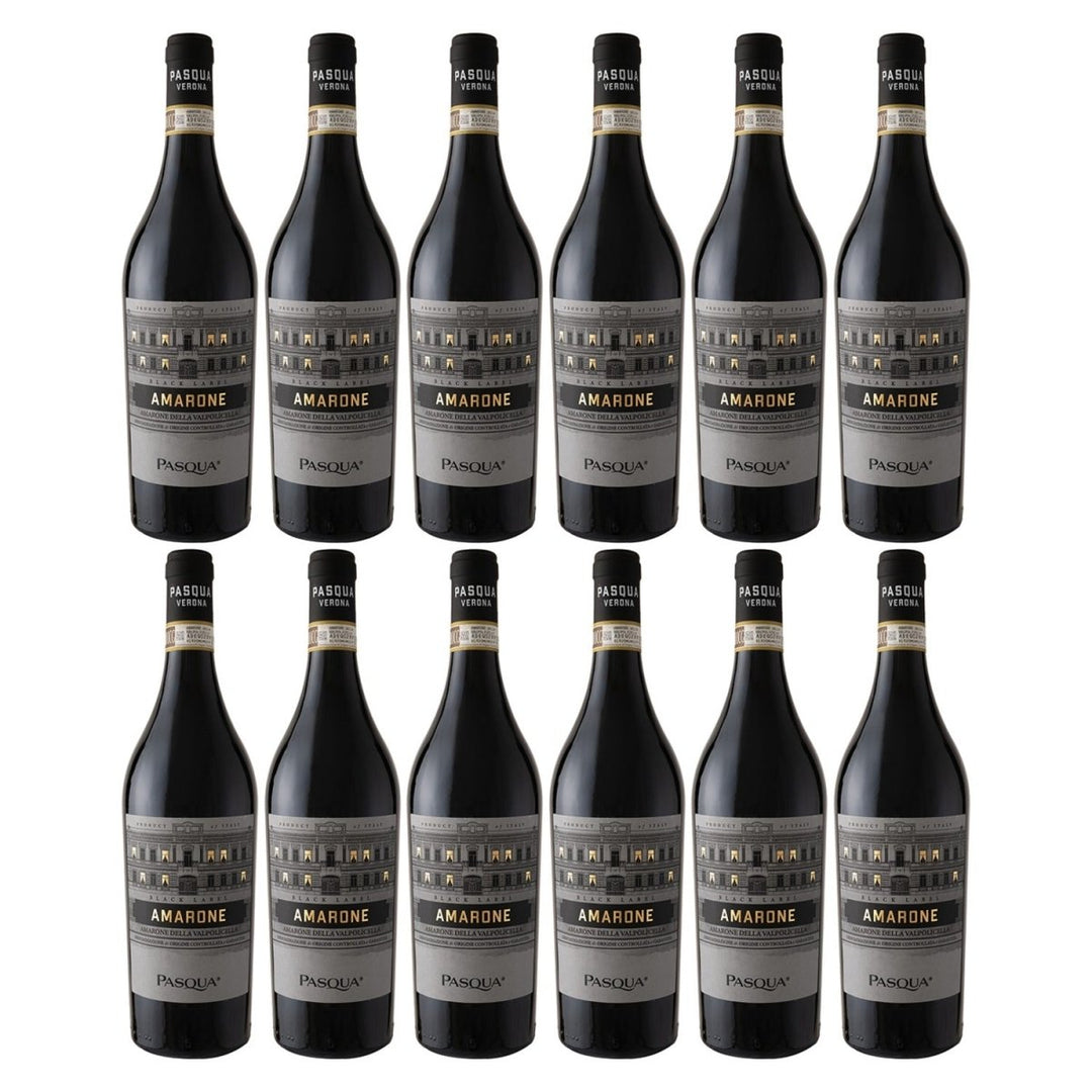 Pasqua Amarone della Valpolicella DOCG Blacklabel Rotwein Rot Trocken Italien (1 x 0,75l) - Versanel -