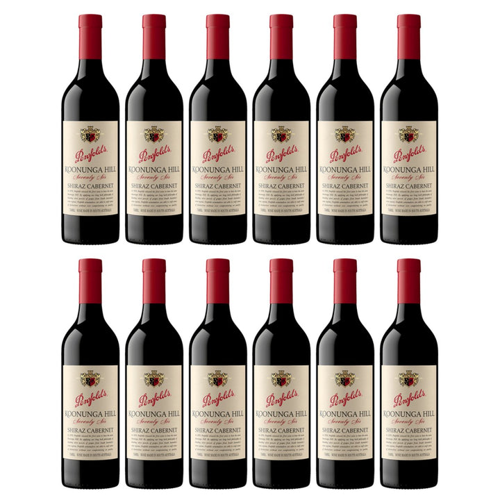 Penfolds Seventy Six Koonunga Hill Shiraz Cabernet Rotwein Rot Trocken Australien (12 x 0,75l JG 2017) - Versanel - 
