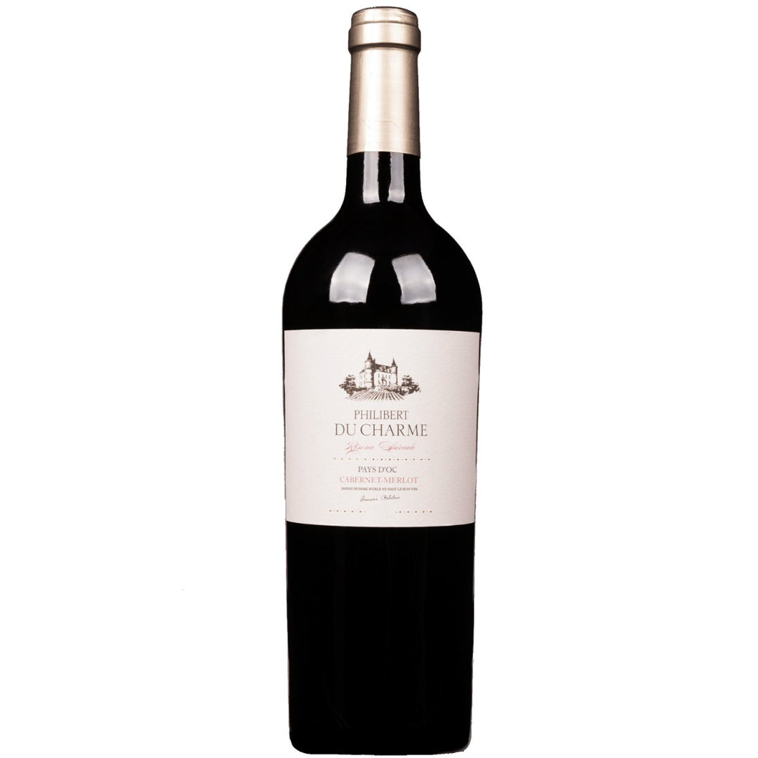 Philibert du Charme Cabernet Merlot Rotwein Rot trocken Frankreich (1 x 0,75l) - Versanel - Wein
