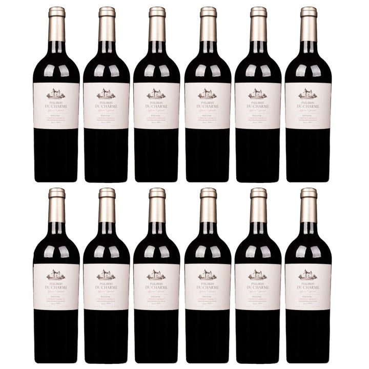 Philibert du Charme Cabernet Merlot Rotwein Rot trocken Frankreich (12 x 0,75l) - Versanel - Wein