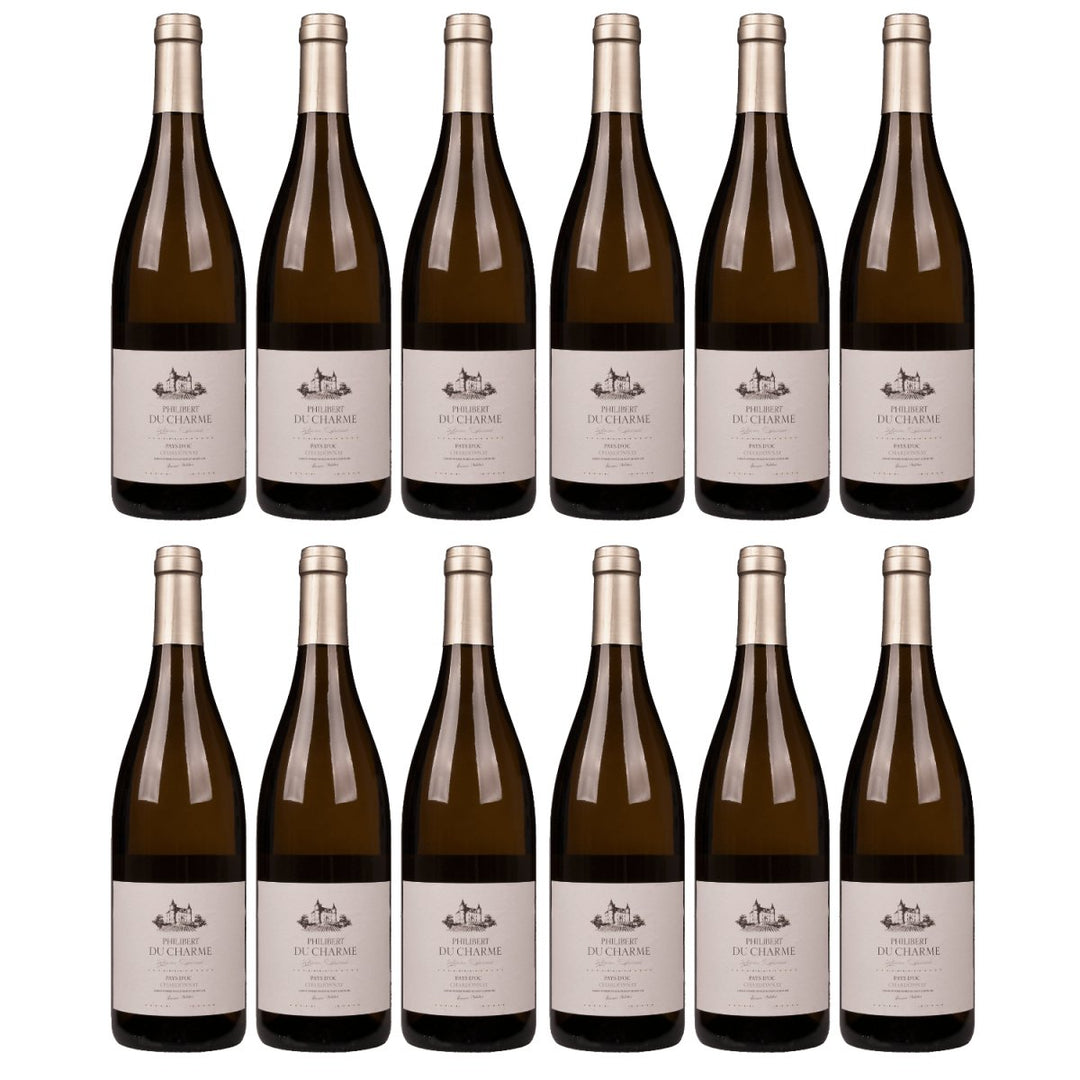 Philibert du Charme Chardonnay Weisswein Weiss trocken Frankreich (12 x 0,75l) - Versanel - Wein