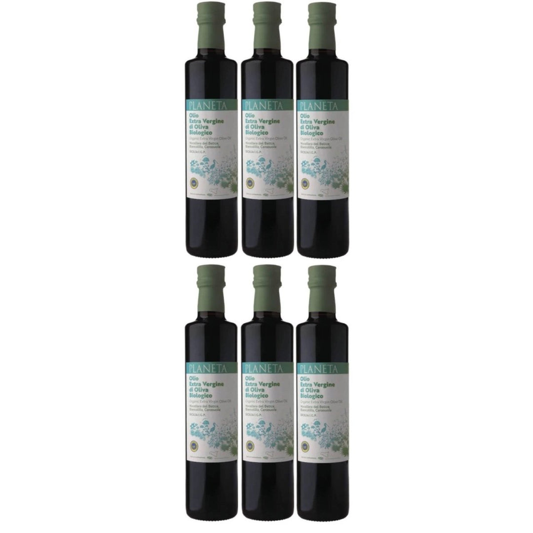 Planeta Natives Olivenöl extra Sicilia I.G.P Kaltgepresst (6 x 0,5l) - Versanel - 