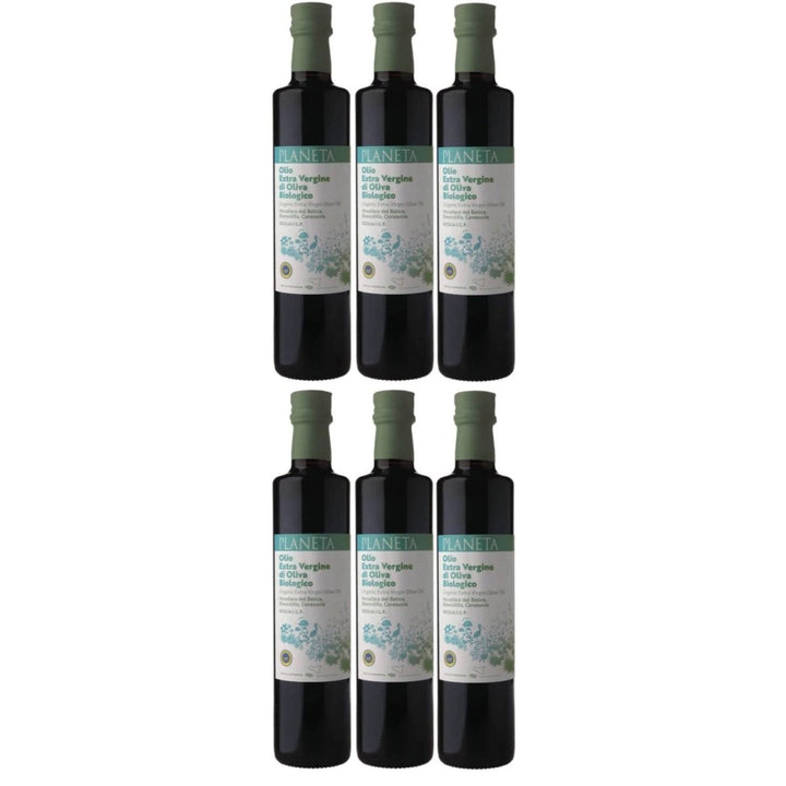 Planeta Natives Olivenöl extra Sicilia I.G.P Kaltgepresst (6 x 0,5l) - Versanel - 