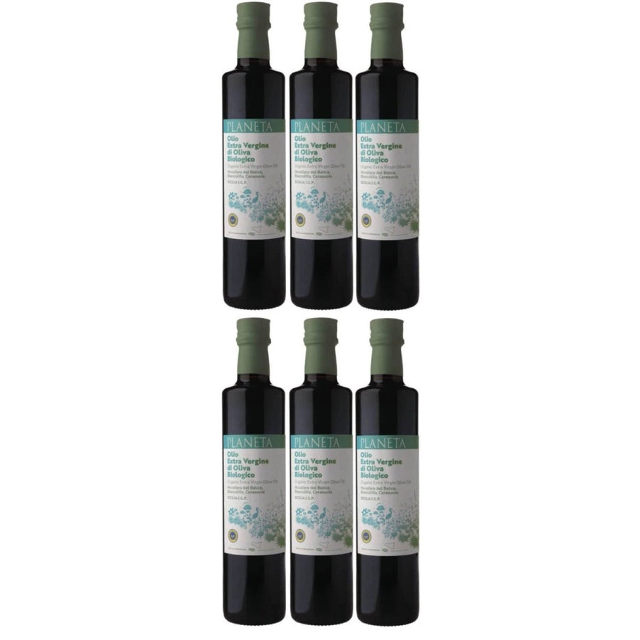 Planeta Natives Olivenöl extra Sicilia I.G.P Kaltgepresst (6 x 0,5l) - Versanel - 