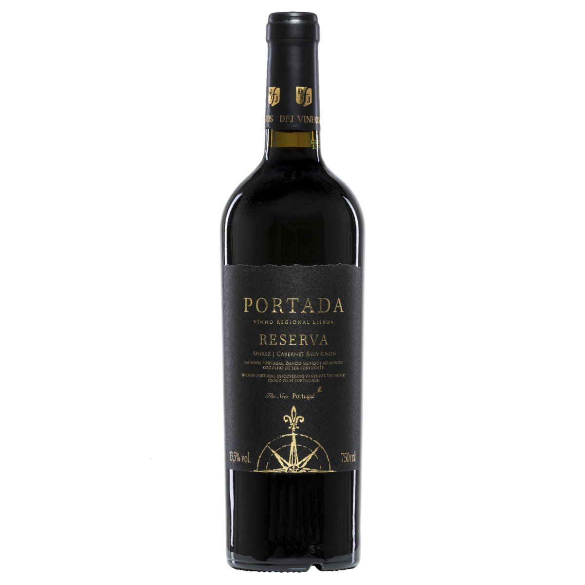 Portada Reserva Shiraz Cabernet Sauvignon DFJ Vinhos Rotwein Wein trocken Portugal (3 x 0,75l) - Versanel - 