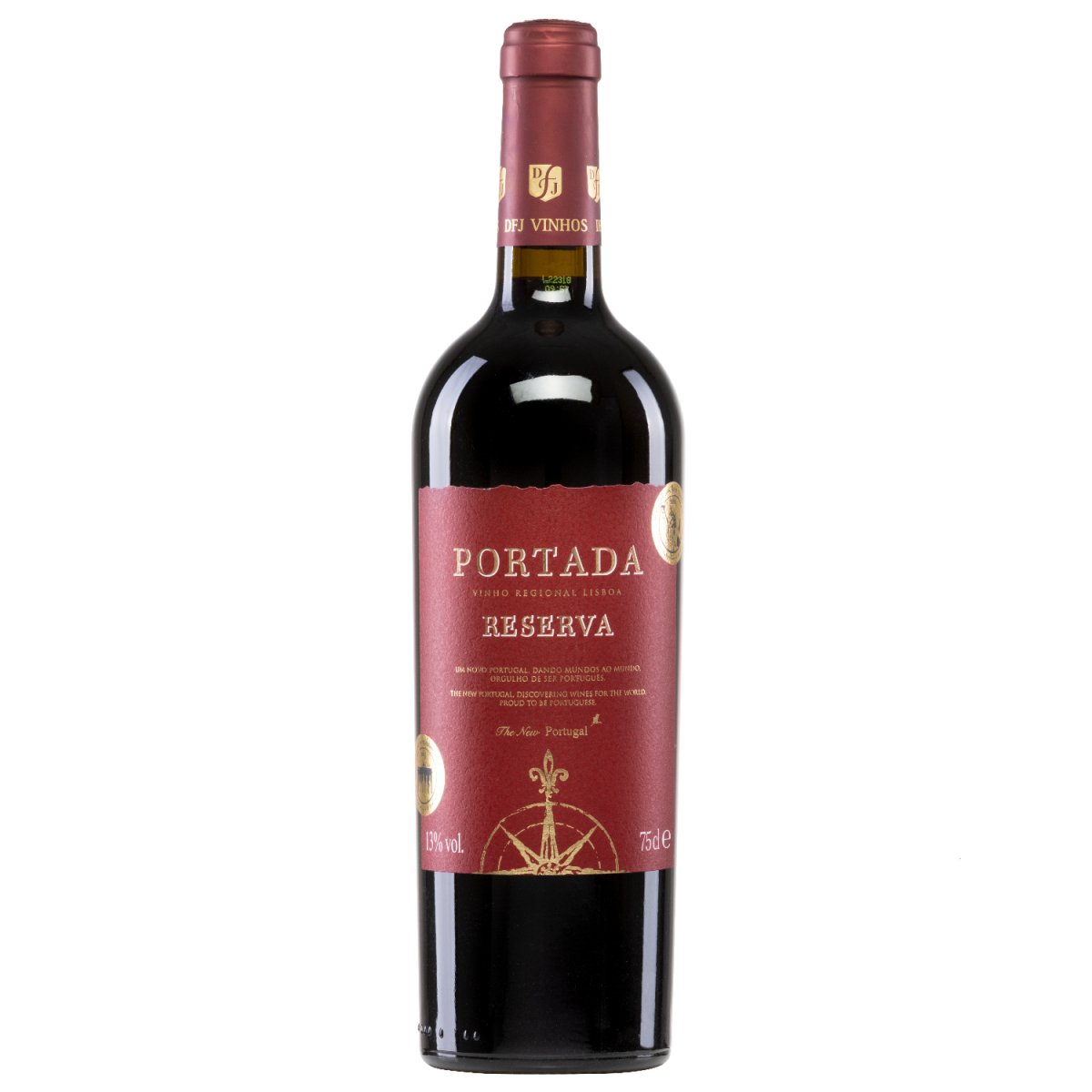 Portada Reserva Tinto DFJ Vinhos Rotwein Wein trocken Portugal (12 x 0,75l) - Versanel - 