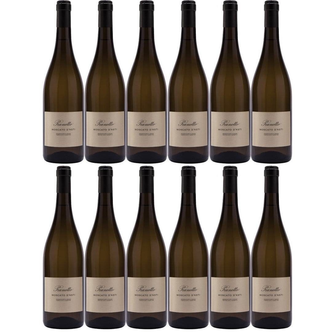 Prunotto Moscato d`Asti DOCG Weißwein Wein süß Italien (12 x 0,75l) - Versanel - 