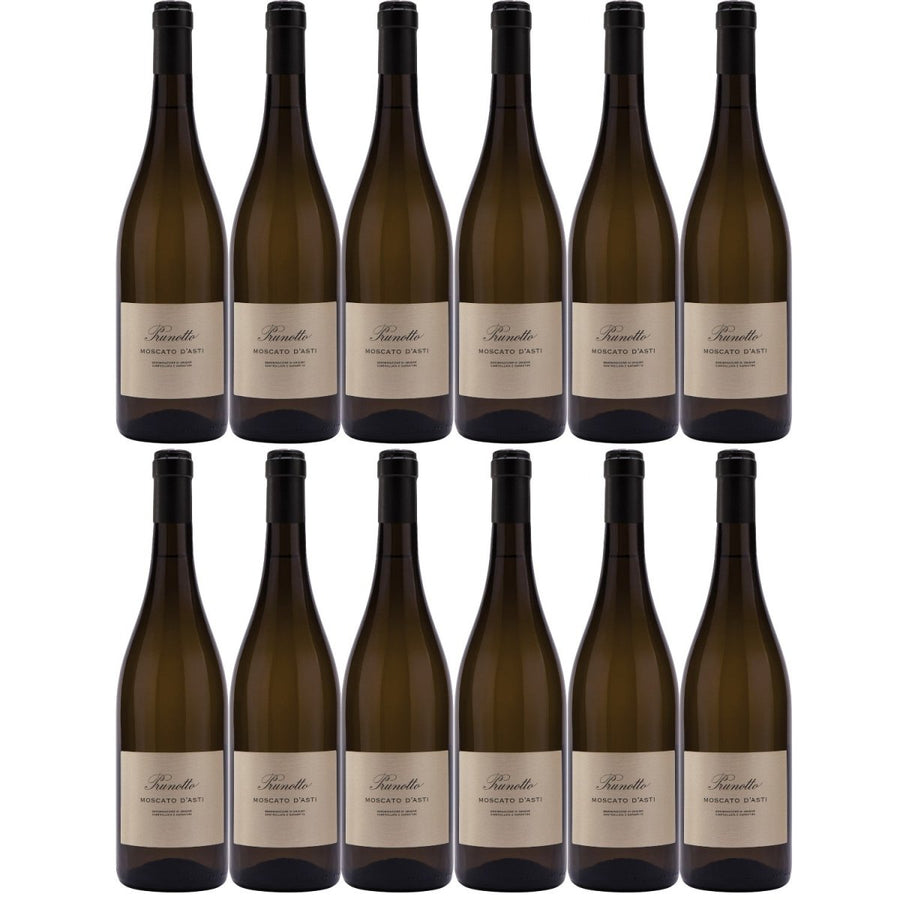 Prunotto Moscato d`Asti DOCG Weißwein Wein süß Italien (12 x 0,75l) - Versanel - 