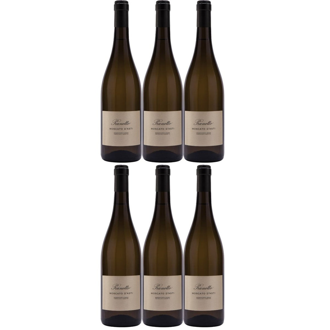 Prunotto Moscato d`Asti DOCG Weißwein Wein süß Italien (6 x 0,75l) - Versanel - 