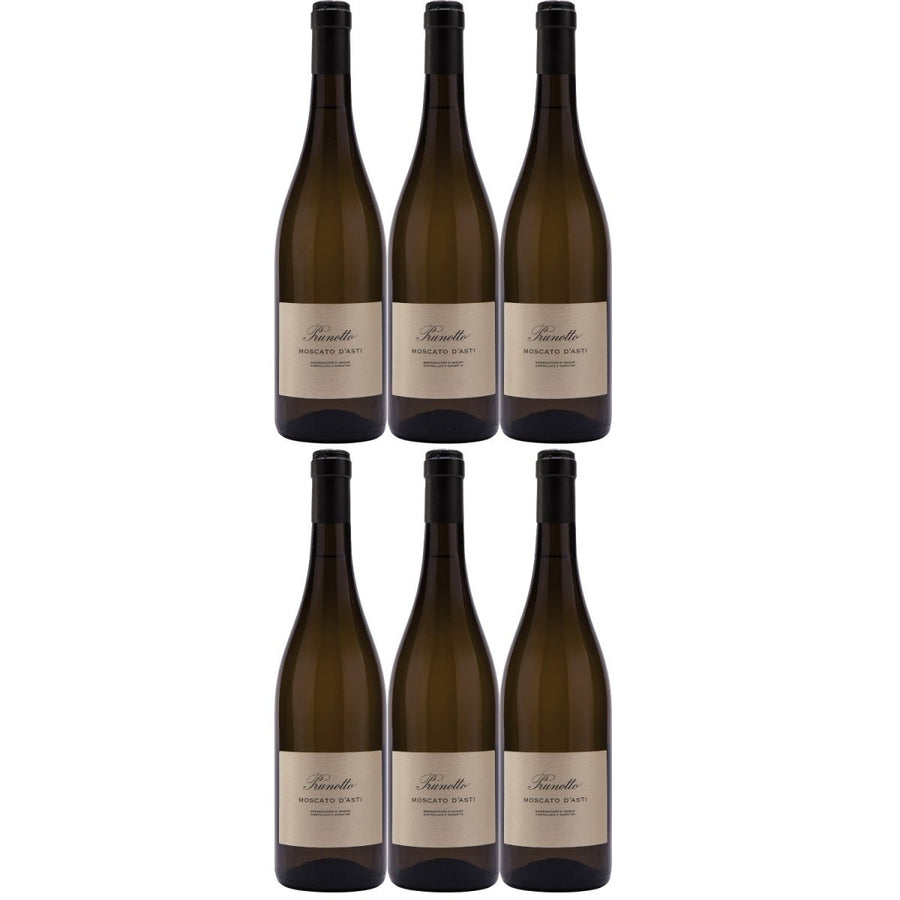Prunotto Moscato d`Asti DOCG Weißwein Wein süß Italien (6 x 0,75l) - Versanel - 