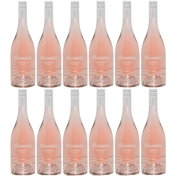 Rambla by Born Rosé Roséwein Bio Wein trocken Spanien (12 x 0,75l) - Versanel - 