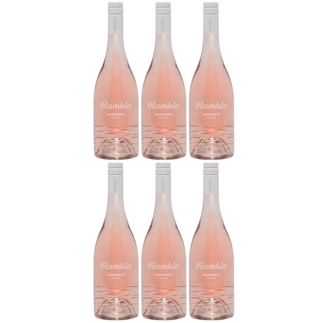 Rambla by Born Rosé Roséwein Bio Wein trocken Spanien (6 x 0,75l) - Versanel - 