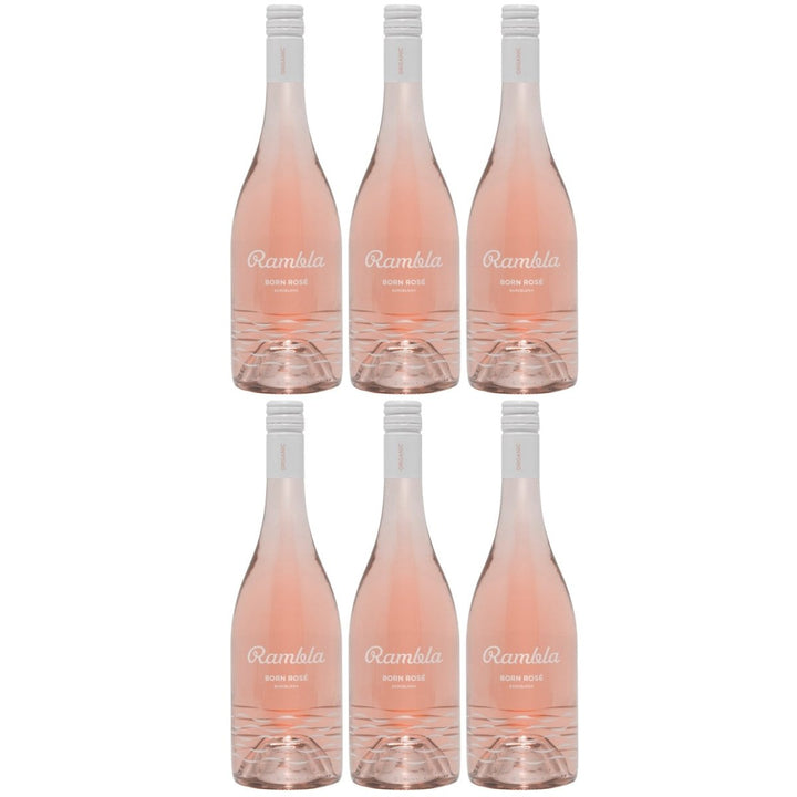 Rambla by Born Rosé Roséwein Bio Wein trocken Spanien (6 x 0,75l) - Versanel - 
