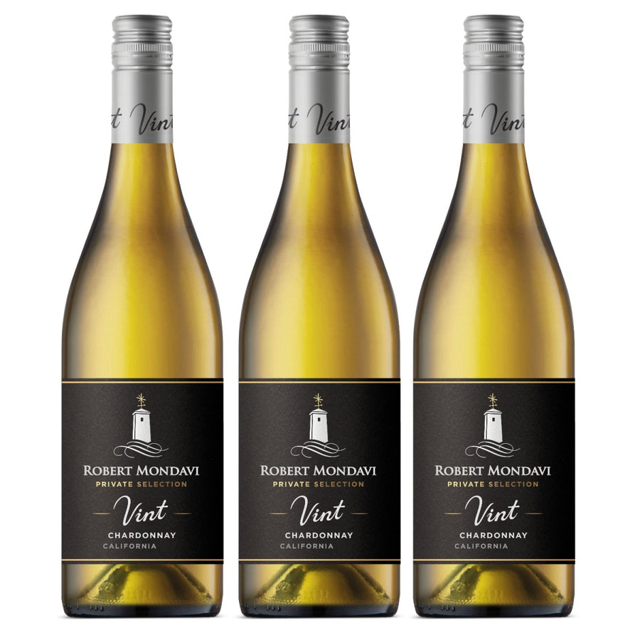 Robert Mondavi Vint Private Selection Chardonnay Weisswein Wein Trocken USA (3 x 0,75l) - Versanel - Wein