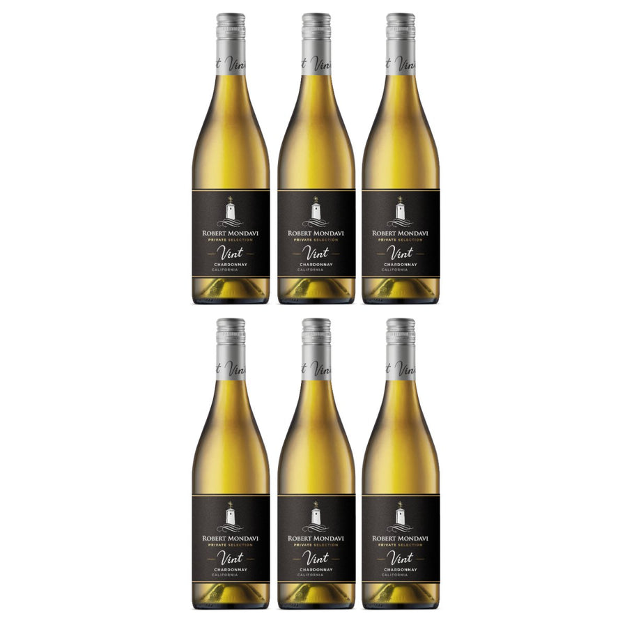 Robert Mondavi Vint Private Selection Chardonnay Weisswein Wein Trocken USA (6 x 0,75l) - Versanel - Wein