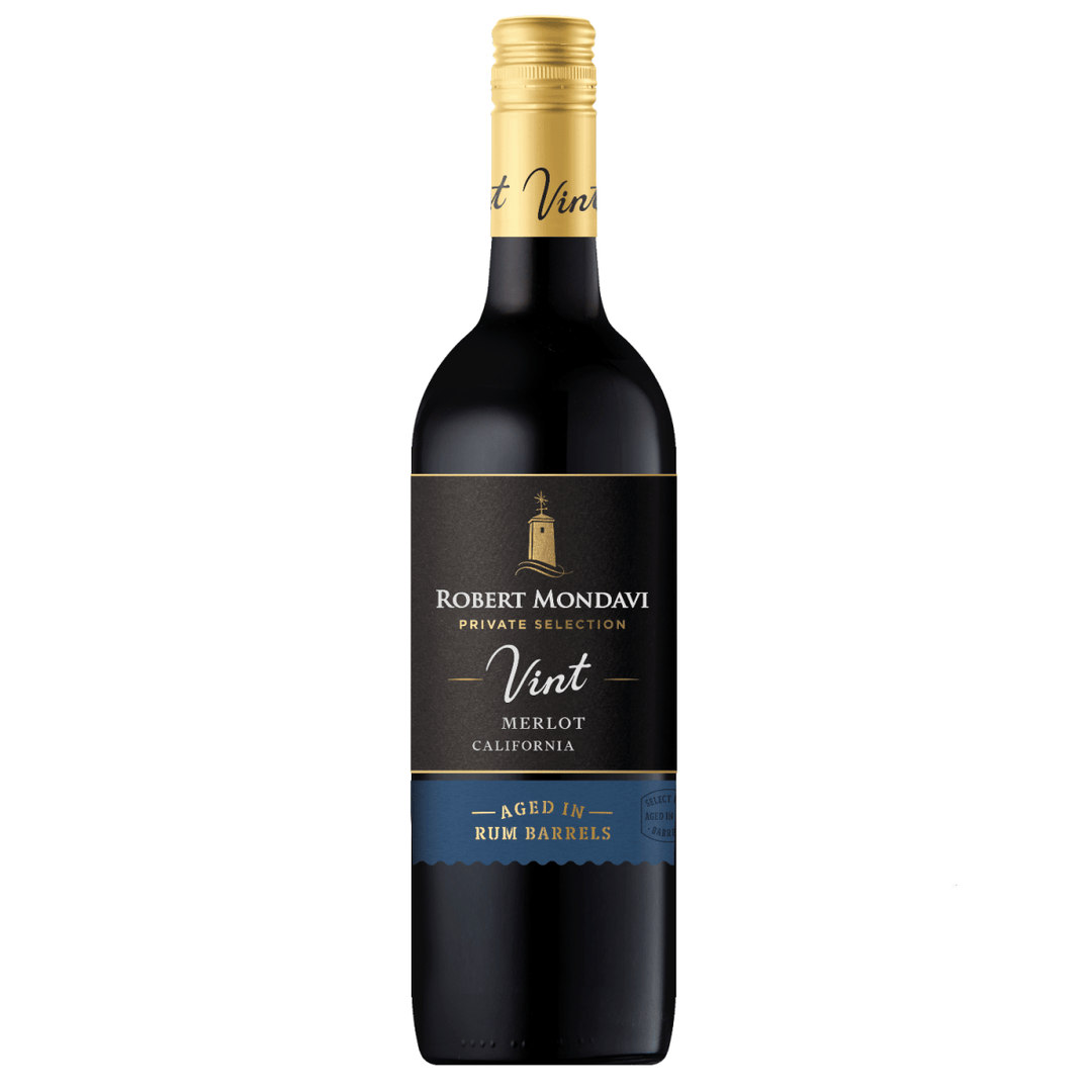 Robert Mondavi Vint Private Selection Rum Barrel Aged Merlot Rotwein Rot trocken USA (12 x 0,75l) - Versanel - Wein