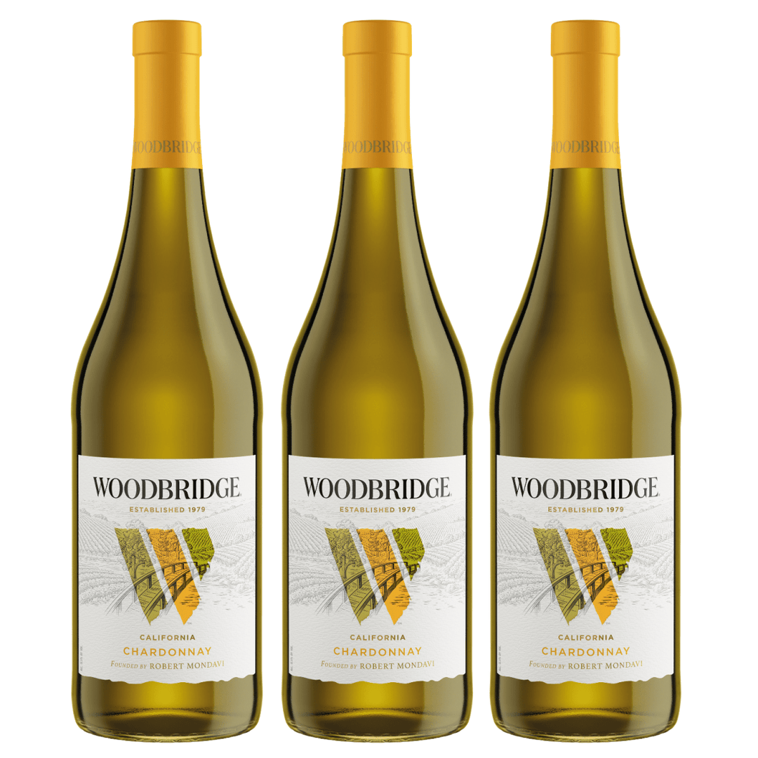 Robert Mondavi Woodbridge Chardonnay Weisswein weiss trocken USA (3 x 0,75l) - Versanel - Wein