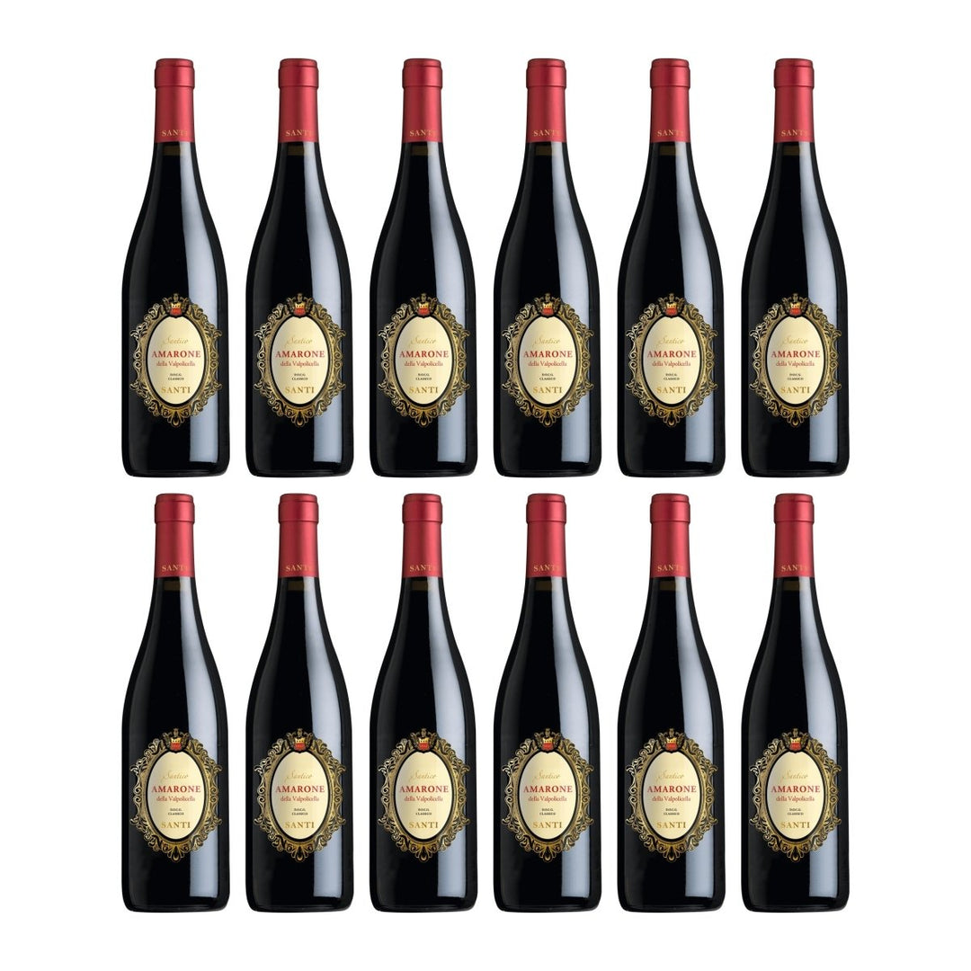 Santi Amarone DOCG Rotwein rot trocken Italien (12 x 0.75 l) - Versanel - 
