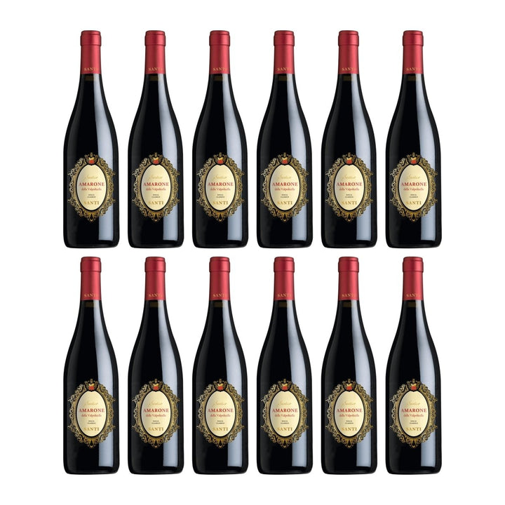 Santi Amarone DOCG Rotwein rot trocken Italien (12 x 0.75 l) - Versanel - 