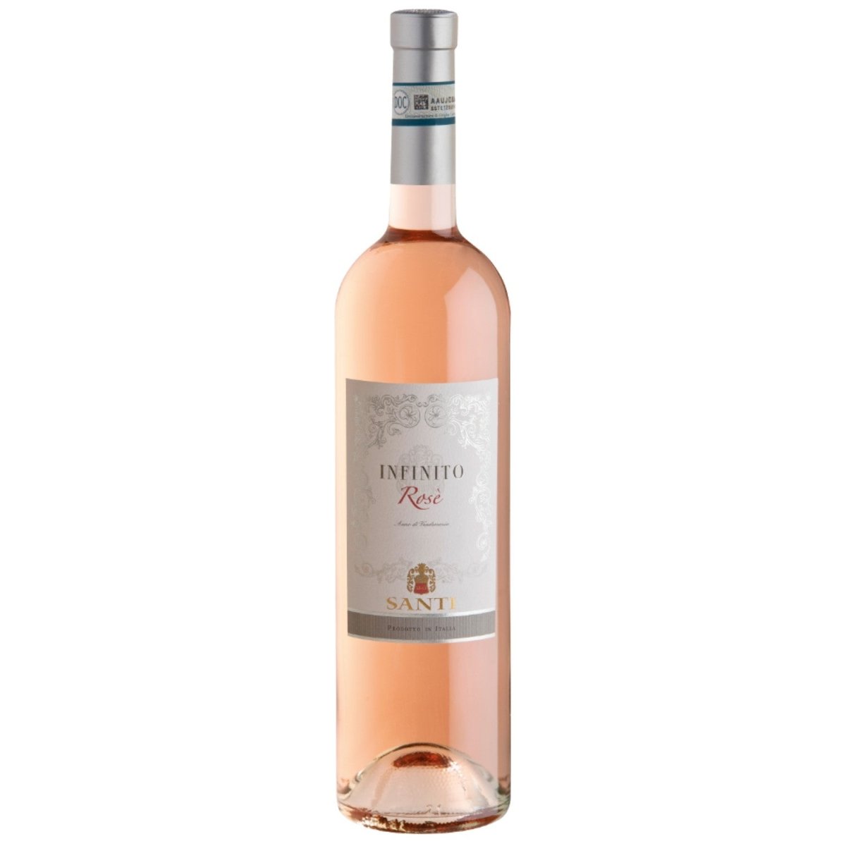 Santi L'Infinito Chiaretto Bardolino classico rosé DOC Roséwein Wein trocken Italien (3 x 0,75l) - Versanel -