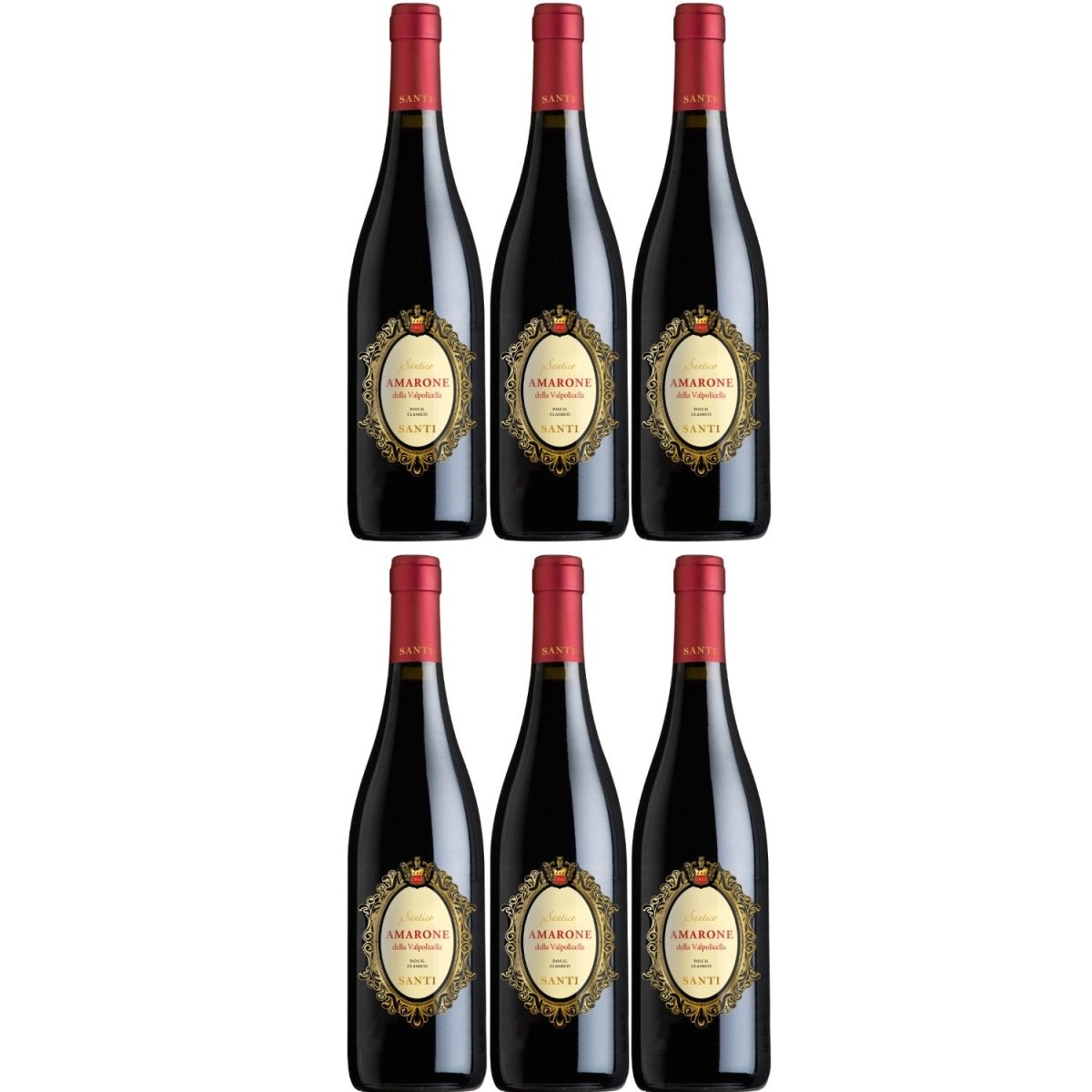 Santico Amarone della Valpolicella DOCG Rotwein Wein trocken Italien (6 x 0,75l) - Versanel -