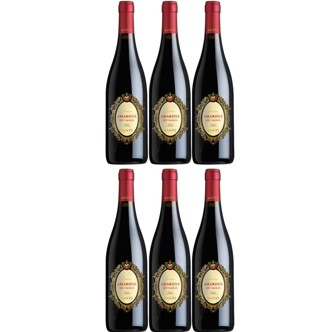 Santico Amarone della Valpolicella DOCG Rotwein Wein trocken Italien (6 x 0,75l) - Versanel -