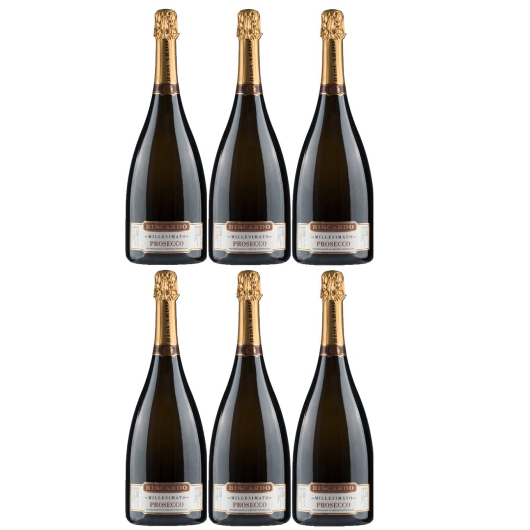 Schaumwein Biscardo Spumante DOC MAGNUM Veneto Italien (6 x 1,5l) - Versanel - 
