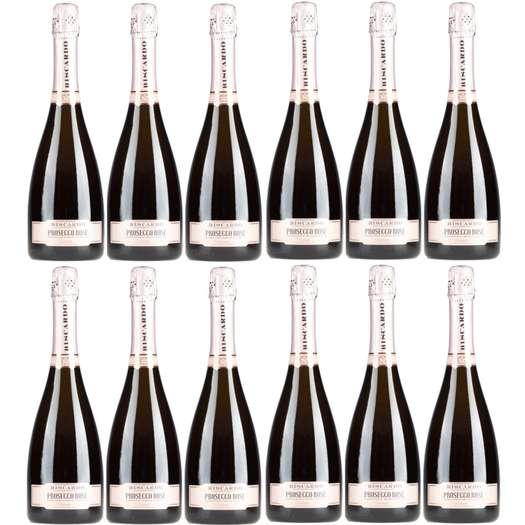 Schaumwein Rosato Biscardo Spumante DOC Veneto Italien (12 x 0,75l) - Versanel - 