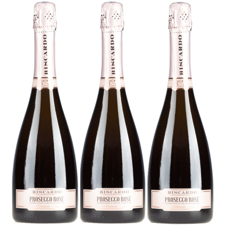 Schaumwein Rosato Biscardo Spumante DOC Veneto Italien (3 x 0,75l) - Versanel - 