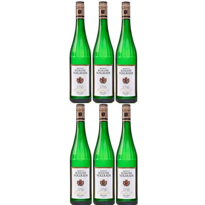 Schloss Vollrads "1716 Cabinet" trocken Riesling VDP. ORTSWEIN trocken Weißwein Deutschland (6 x 0,75l) - Versanel - 