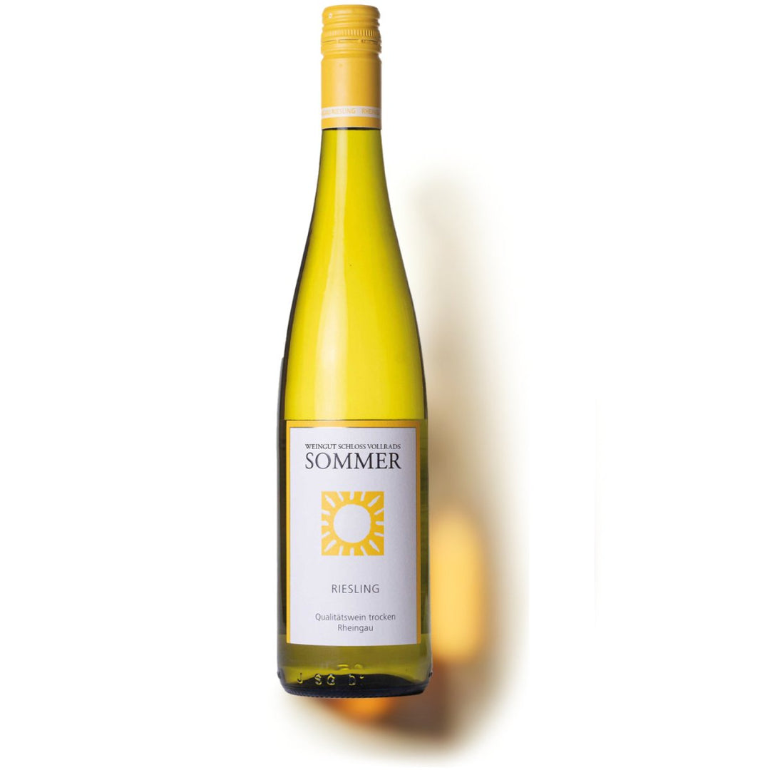 Schloss Vollrads Sommer trocken Weißwein Bio Deutschland Riesling (3 x 0,75l) - Versanel - 